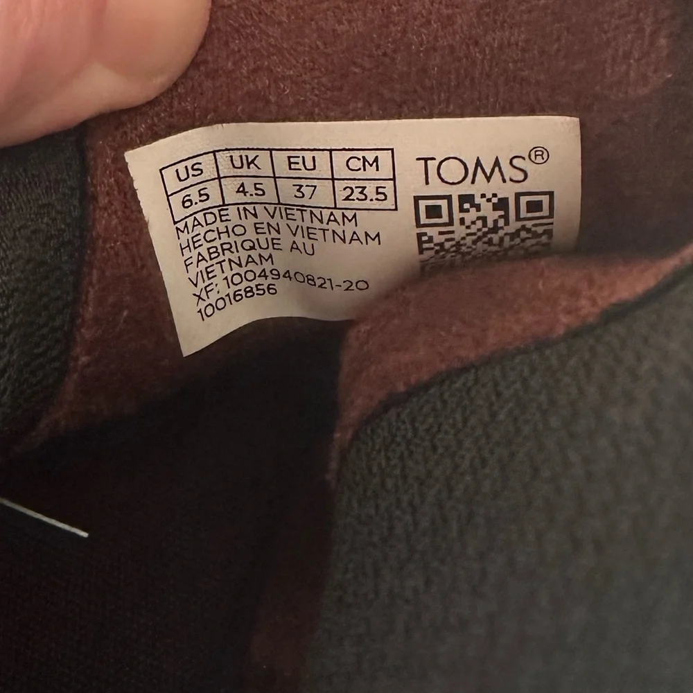 Women’s TOMS‎ 6.5 Kelsey Leopard Wedge Boots